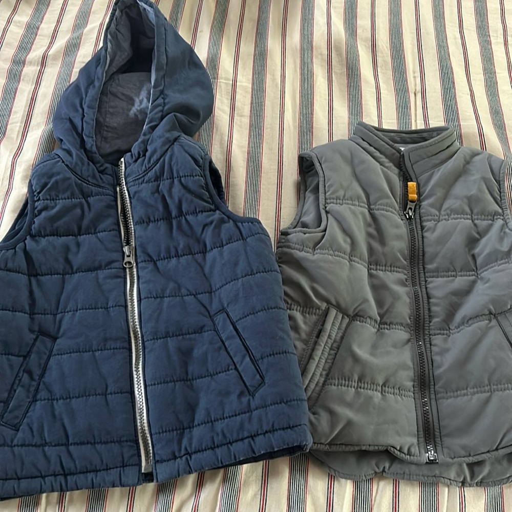 2 little boy vests!